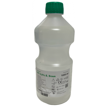 Ecotainer NaCl 0,9% Solution d'irrigation B Braun - flacon de 1000ml