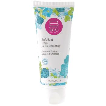 Exfoliant doux visage bio BcomBIO - tube de 75ml
