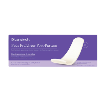 Pads fraîcheur post-partum Lansinoh - boite de 8 pads