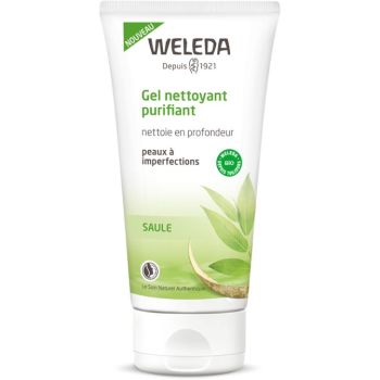 Gel Nettoyant Purifiant peaux &agrave; imperfections Weleda - tube de 100 ml