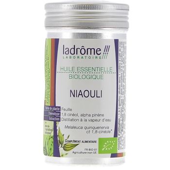 Huile essentielle niaouli Bio Ladrôme - flacon de 10 ml