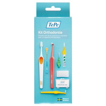 Kit orthodontie TePe - boîte de 6 produits