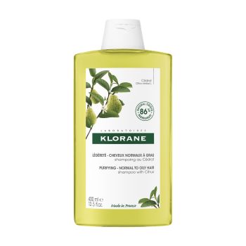 Shampooing à la pulpe de cédrat légèreté Klorane