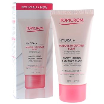 HYDRA+ Masque hydratant éclat Topicrem - tube de 50 ml