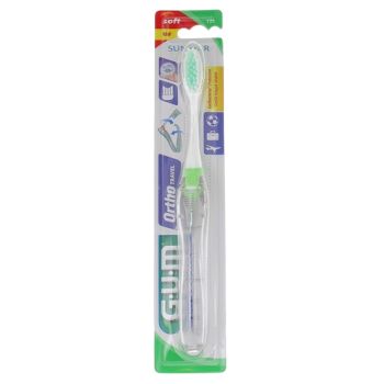 Ortho Travel Brosse à dents de voyage souple Gum - une brosse à dents