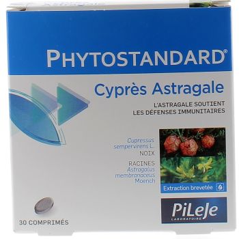 Phytostandard de Cyprès-Astragale Pileje - boîte de 30 comprimés