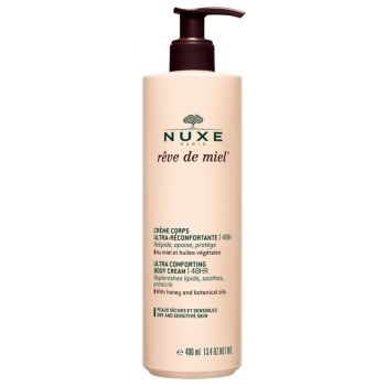 Rêve de miel Crème corps ultra-réconfortante 48h Nuxe - flacon-pompe de 400 ml