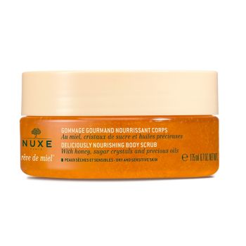 Rêve de miel gommage gourmand nourrissant corps Nuxe - pot de 175 ml