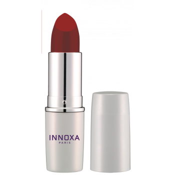 Rouge à lèvres satiné inno'lips 404 rouge sienne Innoxa - tube de 3,5 g