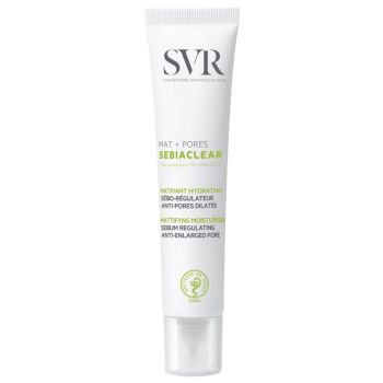 Sebiaclear Mat+Pores soin matifiant s&eacute;bo-r&eacute;gulateur SVR - tube de 40 ml