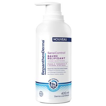 SensiControl Baume relipidant Bepanthen Derma - flacon-pompe de 400ml