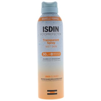 Spray transparent Wet Skin Fotoprotector Isdin - spray de 250ml