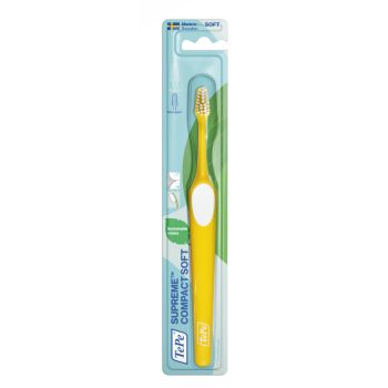 Brosse à dents supreme compact soft TePe - 1 brosse à dents