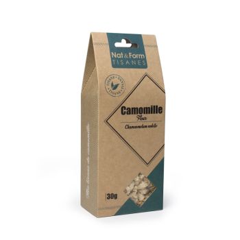 Tisane Camomille fleur Nat&Form - paquet de 30 g