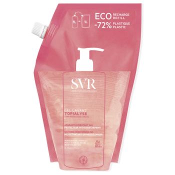 Topialyse Gel lavant SVR - éco-recharge de 1L