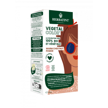 Vegetal color bio Herbatint - boîte de 2 sachets de 50g