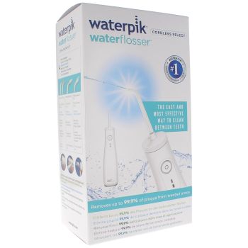 Waterflosser Cordless Select Waterpik - 1 Hydropulseur et ses 4 embouts