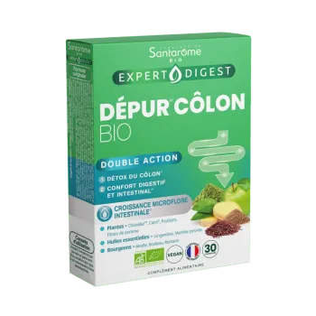 Dépur côlon Santarome - boite de 30 comprimés