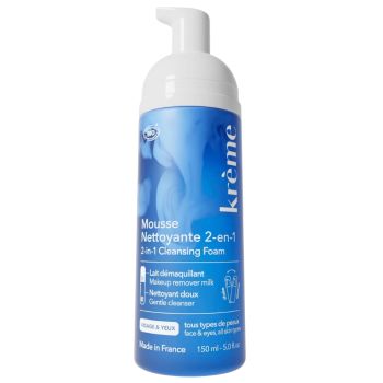 Mousse nettoyante 2-en-1 Krème