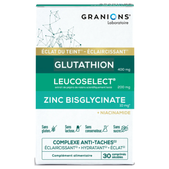 Complexe anti-taches éclat du teint Granions - boite de 30 comprimés 