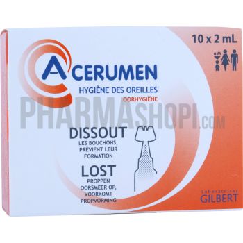 Acerumen Hygiène auriculaire unidose