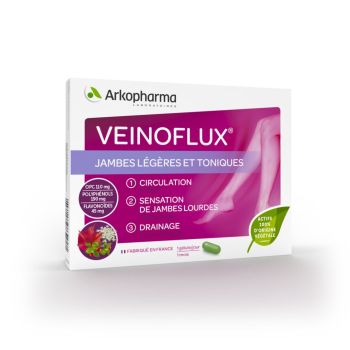 Veinoflux jambes légères et toniques Arkopharma