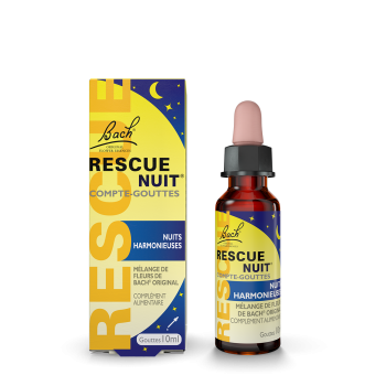 Fleur de Bach Rescue nuits harmonieuses - flacon de 10 ml