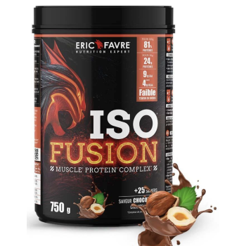 Iso fusion saveur chocotella Eric Favre - pot de 750g