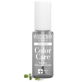 Vernis color care base coat Poderm - flacon de 8ml