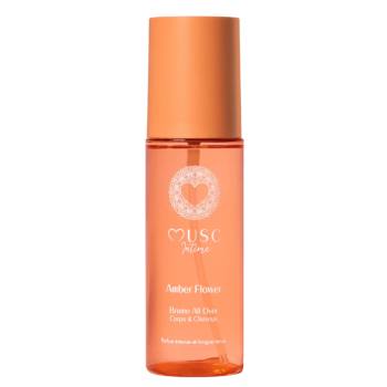 Brume all over corps & cheveux à l’amber flower Musc Intime - spray de 100ml