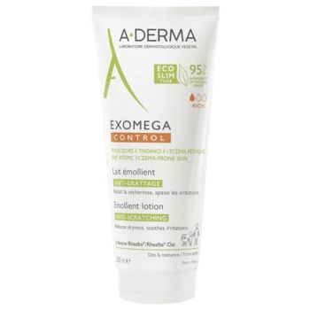 Exomega Control Lait émollient anti-grattage A-Derma - tube de 200 ml
