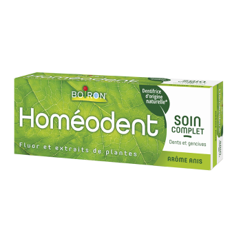 Homéodent soin complet dents et gencives goût anis Boiron - tube de 75 ml
