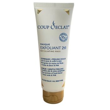 Masque exfoliant 2en1 Coup d'éclat - tube de 75ml