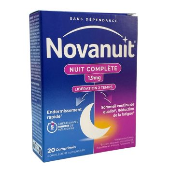 Novanuit nuit complète 1,9mg Opella