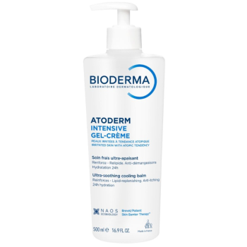Atoderm Soin frais ultra-apaisant intensive gel-crème Bioderma - flacon de 500ml