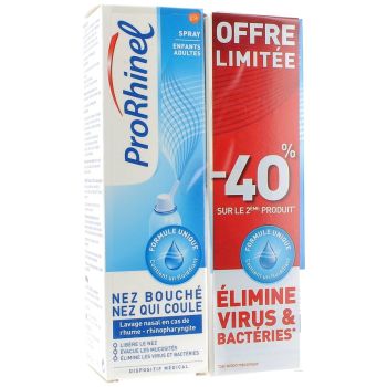 ProRhinel spray enfants-adultes lavage nasal