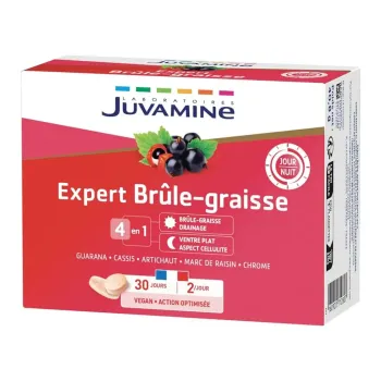 Expert Brûle-graisse Juvamine - boîte de 30 comprimés