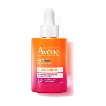 Ultra sérum SPF50+ repulpe instantanément Avène - flacon-pipette de 30ml