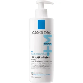 Lipikar baume AP+Max triple-réparation La Roche-Posay - flacon-pompe de 400ml