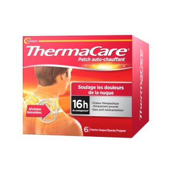 ThermaCare patch auto-chauffant 16h nuque épaule poignet - 6 patchs