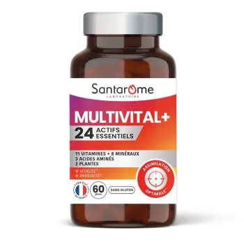 Multivital+ Santarome - pot de 60 gélules