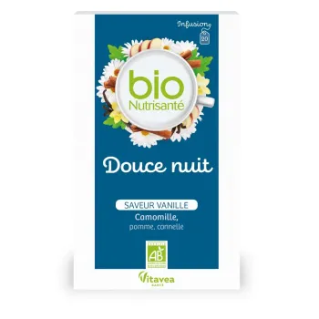 Infusion douce nuit Nutrisant&eacute; - boite de 20 sachets