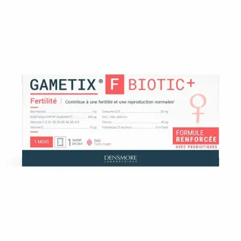 Gametix F Biotic + fertilit&eacute; Densmore - boite de 30 sachets 
