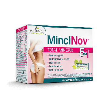 MinciNov Total Minceur 5 en 1 3 Chênes - boite de 60 comprimés