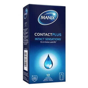 Préservatifs fins ContactPlus Manix - boîte de 12 préservatifs