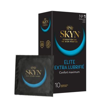 Skyn Extra Lubrifié Préservatifs sans latex Manix - boîte de 10 préservatifs