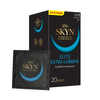 Préservatifs extra lubrifiés Skyn Manix - boite de 20 préservatifs