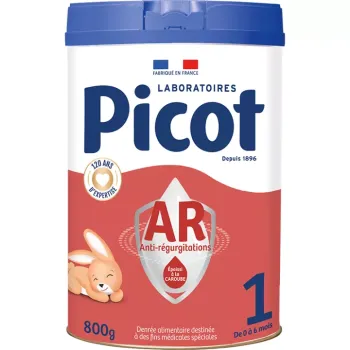 AR anti régurgitations lait expert 1er âge Picot - boite de 800g