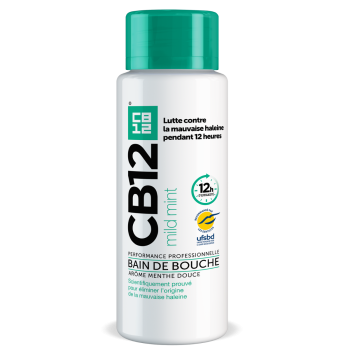 CB12 Mild bain de bouche menthe légère - flacon de 250 ml