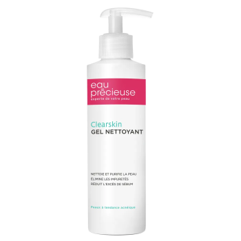 Gel nettoyant Clearskin Eau Précieuse - flacon-pompe de 200 ml